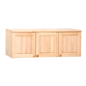 263 termék, 3 ajtós natúr borovi fenyő felső- vagy alsószekrény, 120 cm széles