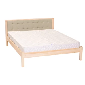 354 termék, fenyő franciaágy, natúr borovi fenyő ágy, 140x200-as fekvőfelülettel, fix kivitel