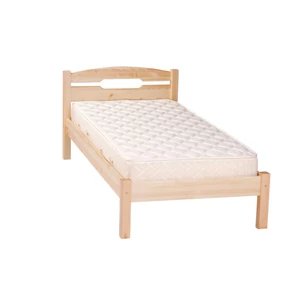 369 termék, fenyő heverő, natúr borovi fenyő ágy, 90x200-as fekvőfelülettel, fix kivitel