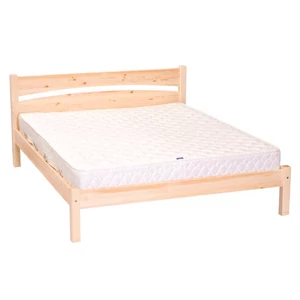 378 termék, fenyő franciaágy, natúr borovi fenyő ágy, 180x200-as fekvőfelülettel, fix kivitel