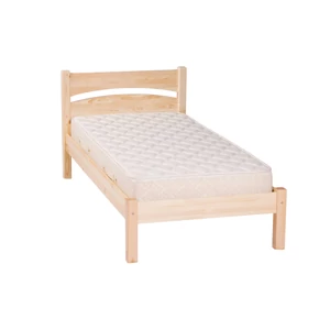 379 termék, fenyő heverő, natúr borovi fenyő ágy, 90x200-as fekvőfelülettel, fix kivitel